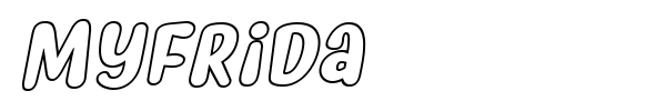 Myfrida font preview